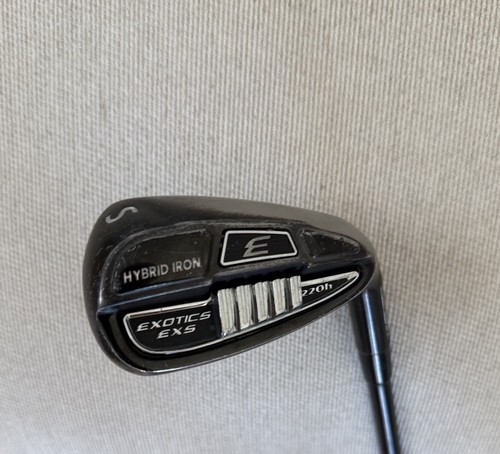 Tour Edge EXOTICS EXS 220h HYBRID IRON Set 6-PW+SW+AW+GW,Regular Flex Graphite - Picture 18 of 19