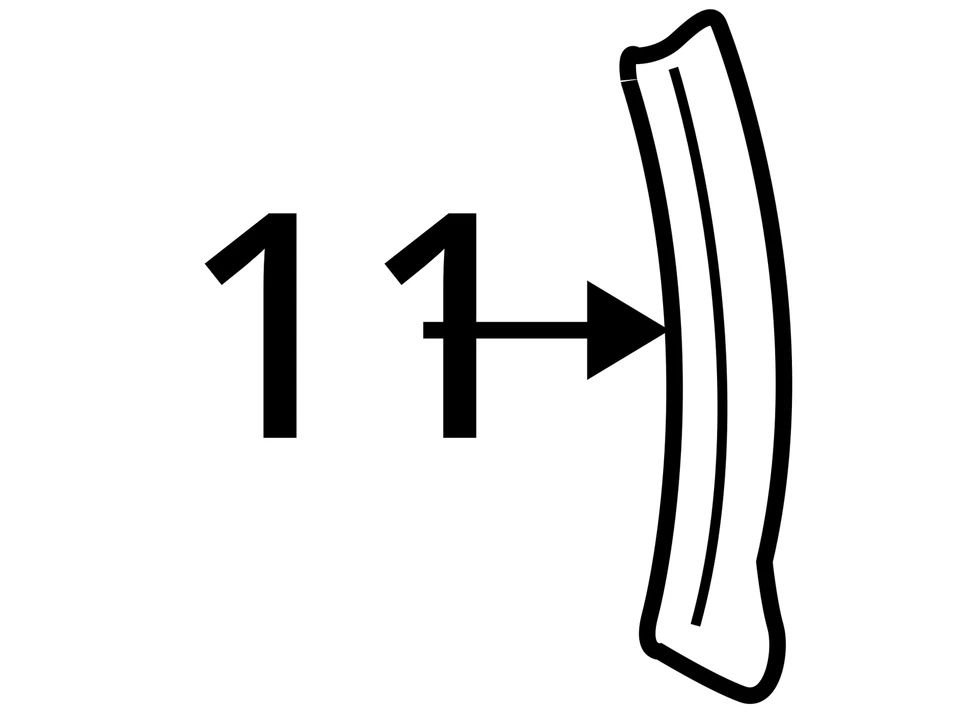 SELLO DE CUBIERTA DE FARO DERECHO PARA 1997-2001 LEXUS ES300 TOYOTA 5318333050 OEM NUEVO Foto 4 de 4