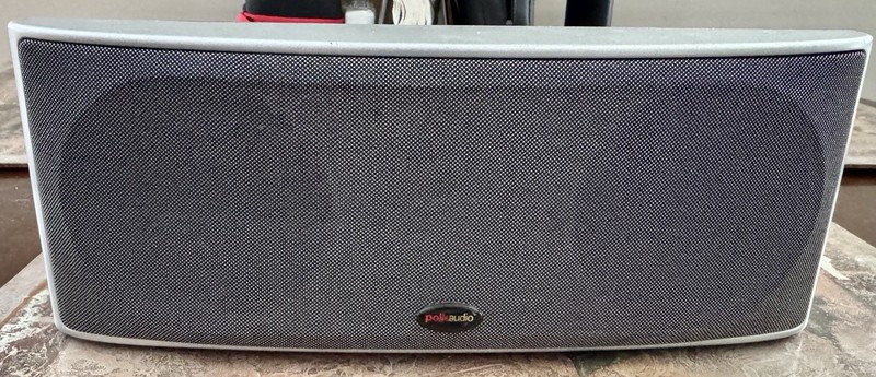 Polk Audio Rm6752 Center Channel Speaker Silver