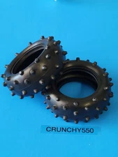 Tamiya Big Wig Hotshot Front Tires Knobby Duratrax 5013 1.9" Vintage RC