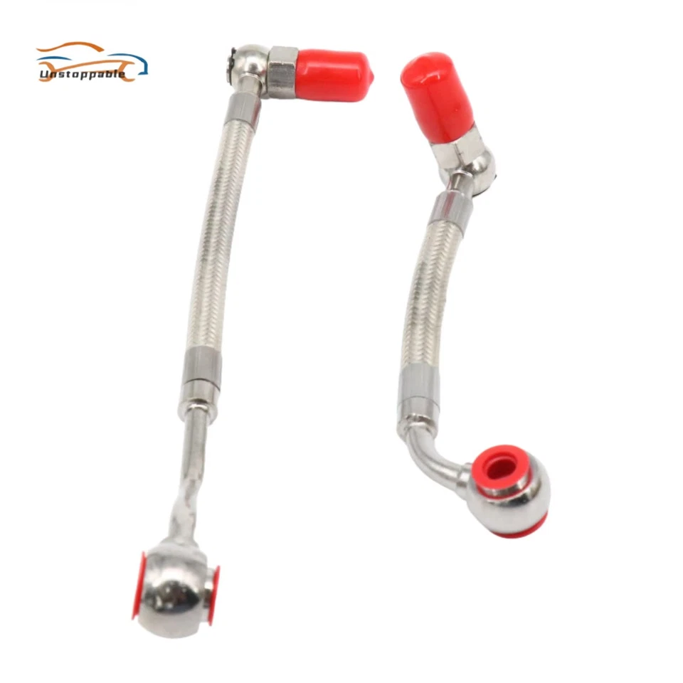 High-Quality Plating Fuel Injection Line kit For Harley Davidson 1996-99 FHLT US Foto 2 de 4