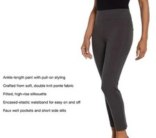 Express Women's Ponte Pant Size XXL Charcoal Heather