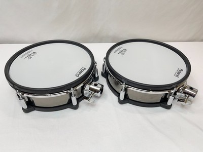 TWO Roland PD-128 BC V Drum 12'' Mesh Head PD128