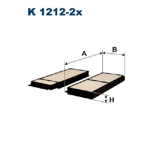 Filter Innenraumluft FüR Mazda 5 CR CW 1.6 1.8 2.0 05 Bis 26 Filtron Y642 Z627-image