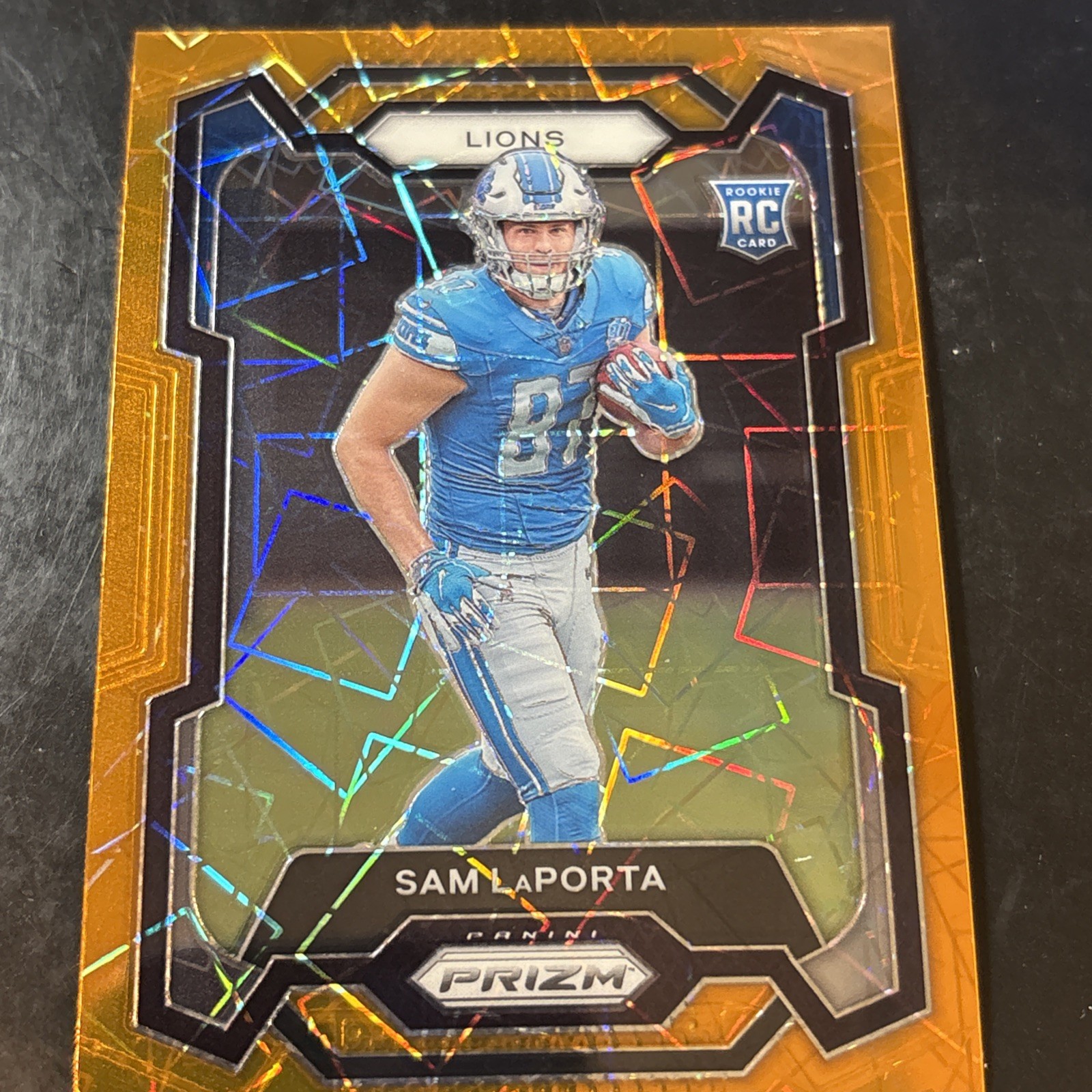 2023 Panini Prizm - Rookies Lazer Prizm #332 Sam LaPorta (RC)