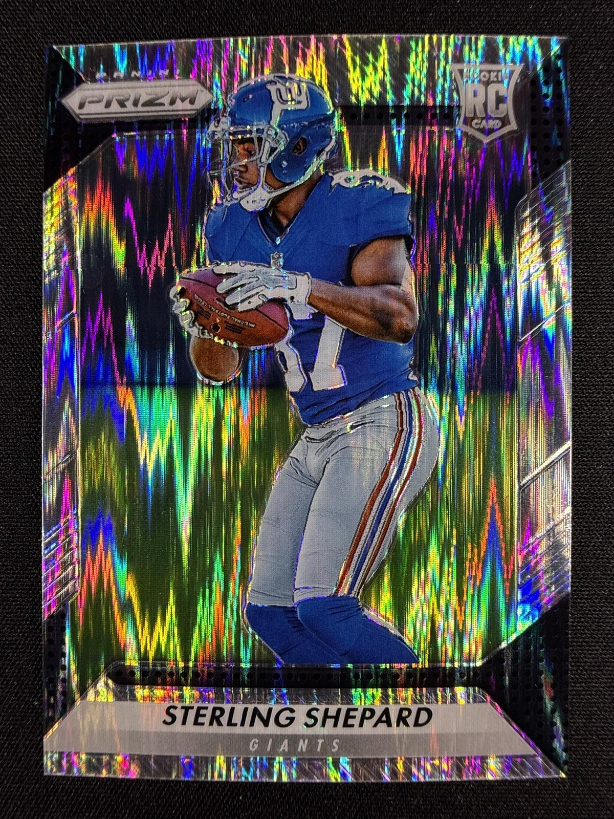 2016 Panini Prizm #300 Sterling Shepard Flash Prizm Rookie