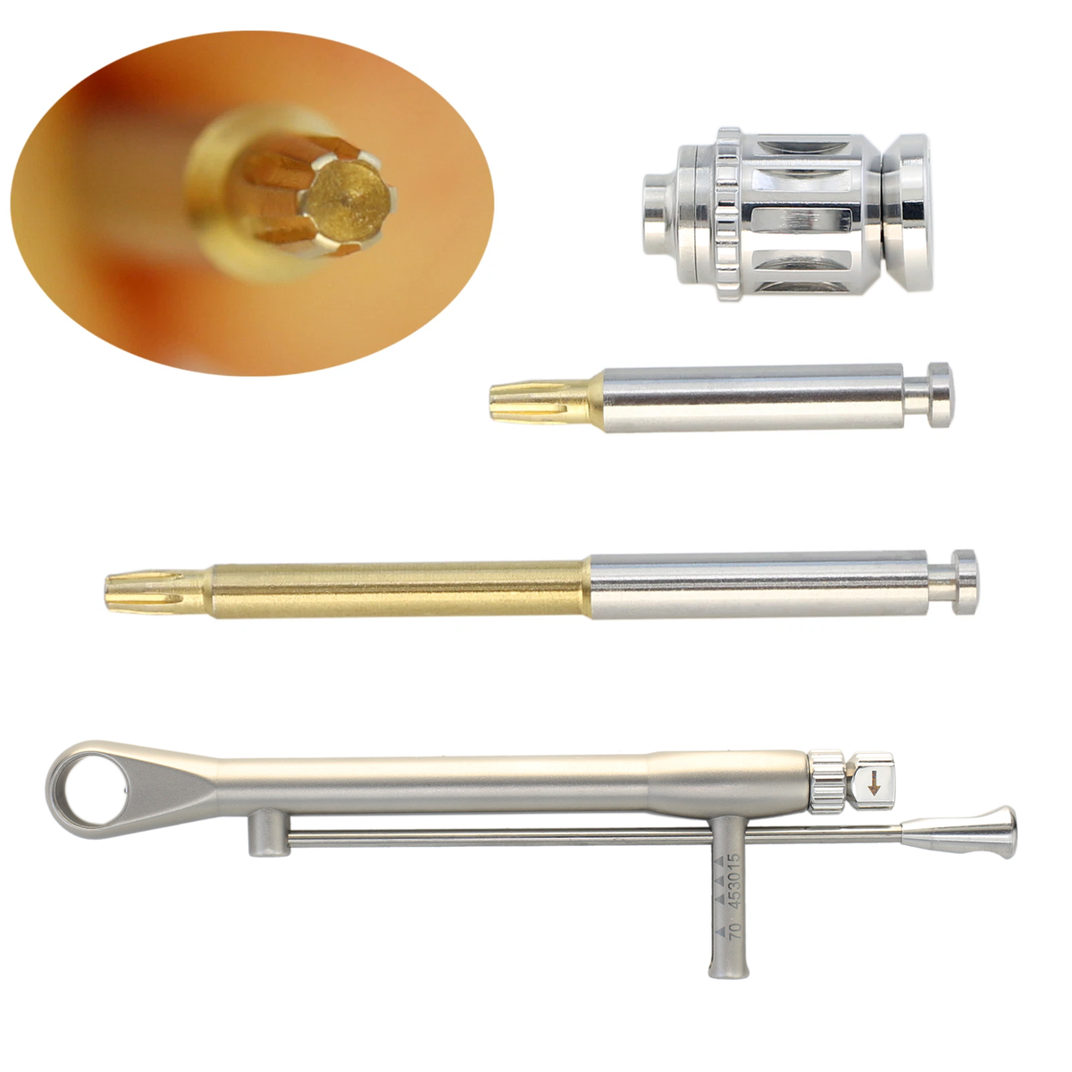 enDo① Dental Implant Neodent Adapter Hand Screwdriver Driver Torque