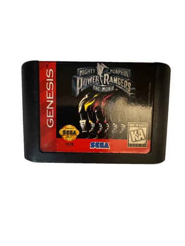 Mighty Morphin Power Rangers: The Movie (Sega Genesis) Authentic Cart Only