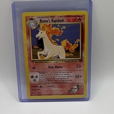 Pokemon Blaine's Rapidash 33/132 Gym Challenge on eBay