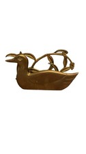 Pence Brass Duck Letter Napkin Holder Mid Cen...