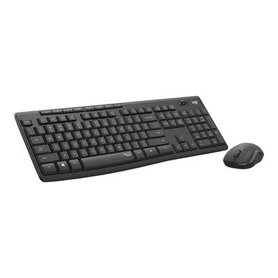 Logitech MK295 Silent Tastatur-und-Maus-Set kabellos 24 GHz QWERTZ Schweiz