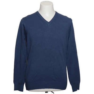 Real Cashmere, Pullover, Größe: 48, Blau, Kaschmir/Elasthan/Wolle #Nh7