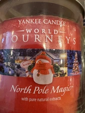 RARE NORTH POLE MAGIC Yankee Candle Tumbler!  Only 1 Other 11.5 oz. On eBay!
