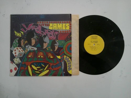 YARDBIRDS WITH JIMMY PAGE (LED ZEPPELIN) LITTLE GAMES LP 1967 1ST PRESS~SHRINK!!
