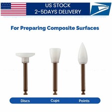 40 Pcs/Pack Dental Composite Polishing Finishing Cups/Points/Discs Fit ENHANCE