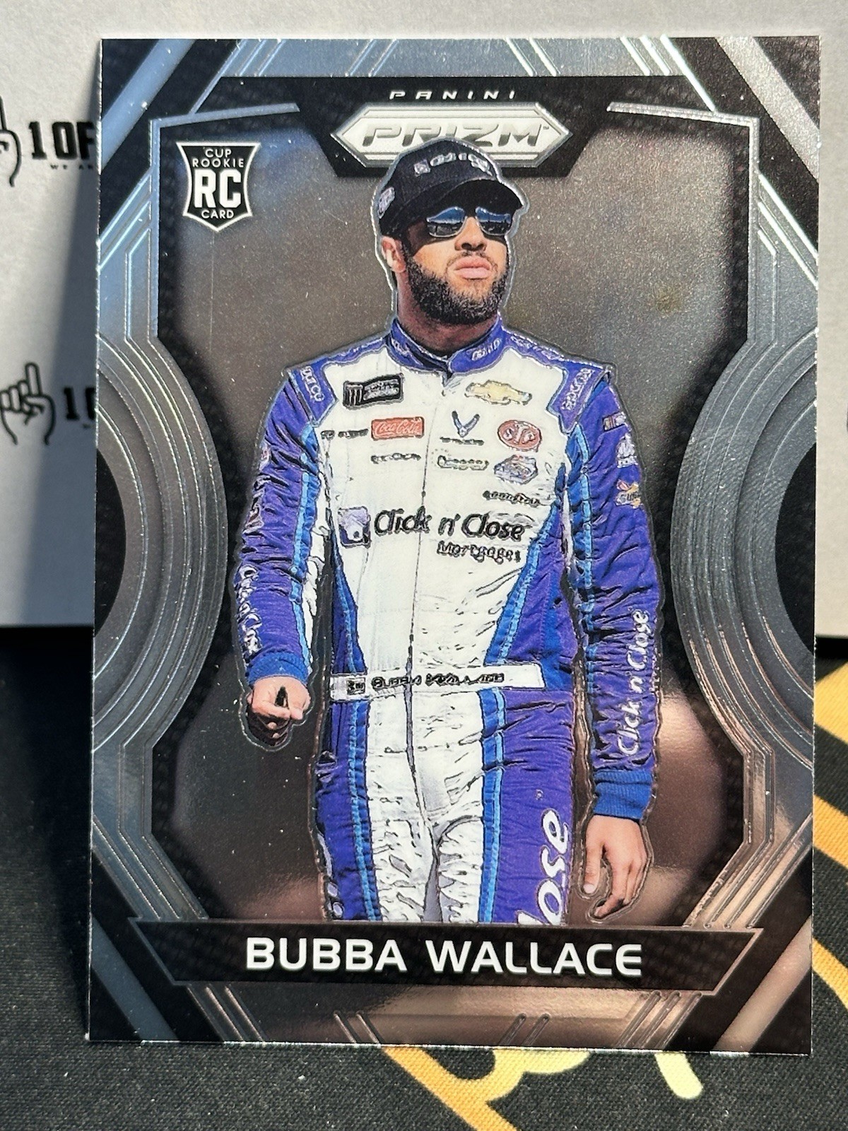 2018 Panini Prizm Racing #11 Bubba Wallace RC Rookie Card