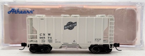 Tolva cubierta gris Athearn 12046 N Chicago and North Western PS-2 2600 #96574 | Condition: Used