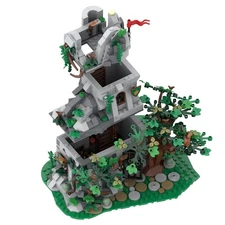 Hot Sale Modular Building Forest Outpost Building Toys Set 849 Build Moc
