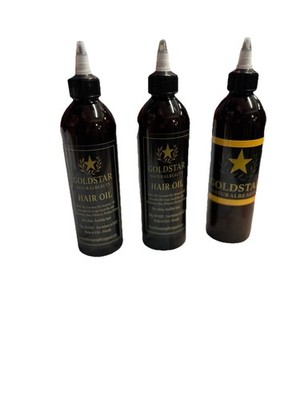 Herbals Hair Growth Oil Natural Hair Growth Oil 8oz: Pack of 1