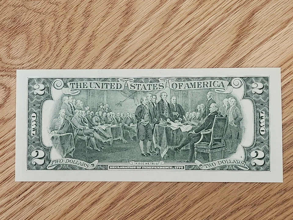 2009 $2 "STAR NOTE" DALLAS DISTRICT UNC/GEM K00205257* 512K RUN 2 OF 3 CONS SER - Image 2 of 4