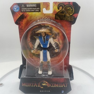 Mortal Kombat RAIDEN Action Figure 4'' 20th Anniversary New JAZWARES 2012