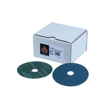 High Teck Products 524 Grinding Disc, 5 in Dia, 24 Grit, Zirconia