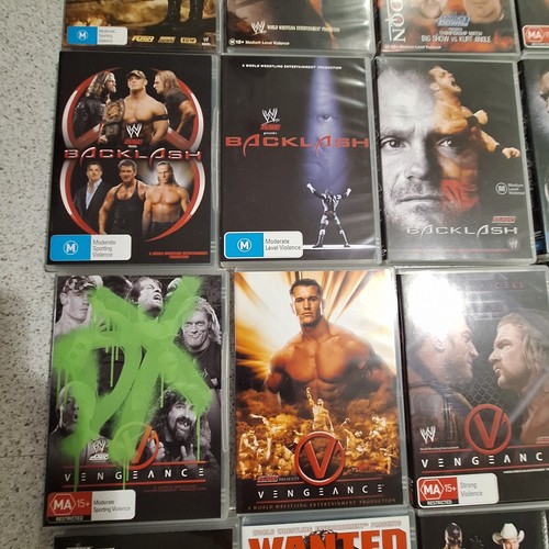 WWE Wrestling PPV / Documentary 28 Dvd Lot, NTSC Format - Picture 8 of 18