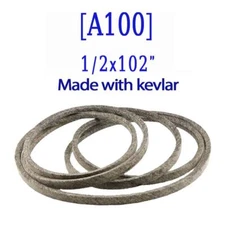 Replacement Mower Belt For JOHN DEERE M41960 M110978 1/2"x102" Make with Kevlar