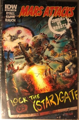 MARS ATTACKS Zombies vs. Robots one-shot (2013) IDW Comics FINE