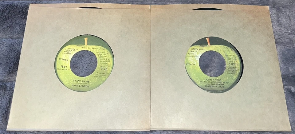 JOHN LENNON/ YOKO ONO/ JULIAN/ SEAN/ BEATLES: 10 EP 7" Lot/ CLEANED/ BONUS/ EX+ Foto 2 de 4