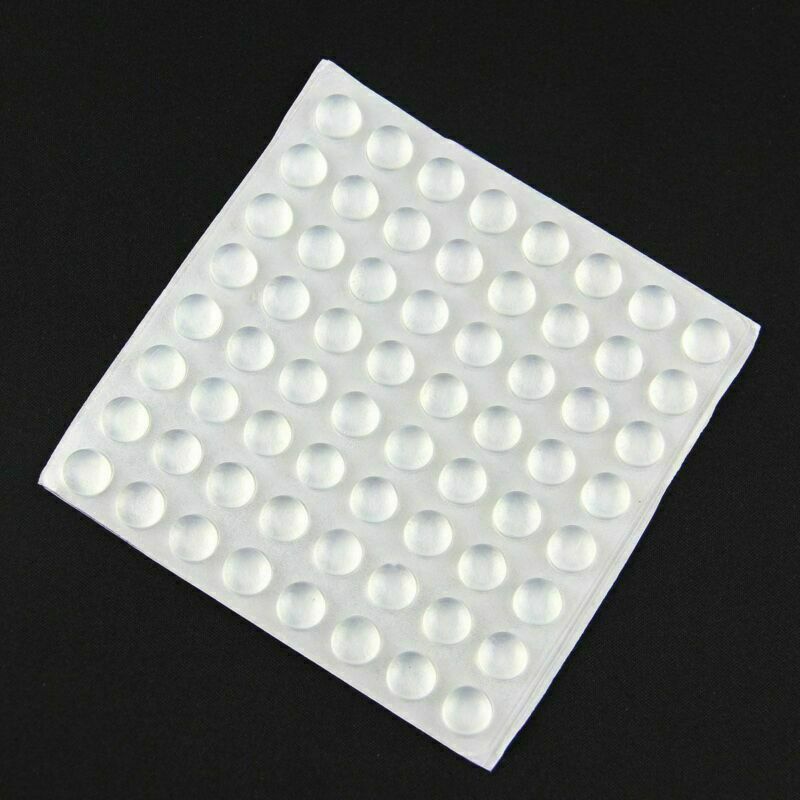 100*Silicone Ball Feet Pad Adhesive Anti Slip Circle For Glass Furniture Crystal