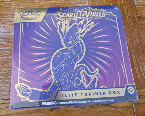 Pokemon TCG - Scarlet and Violet Elite Trainer Box ETB (Miraidon) - New/Sealed.