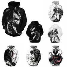 3D Print Hoodie Pullover Jacket Men Women Casual Pullover Tops Cosplay Costume
