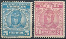 Pettirossi Commemoration - Paraguay 1954 - NM H - SG 720/1