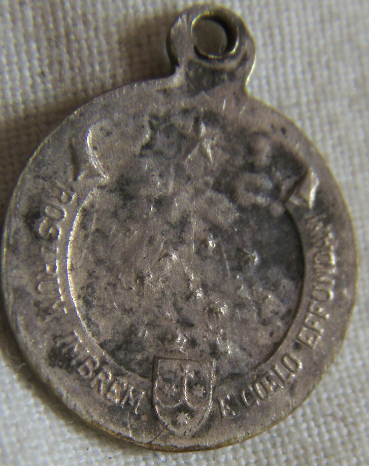 Ancienne Gourmette De Bébé Argent - Sainte Thérèse De L'Enfant Jésus, Chaîne, Fabriqué En France