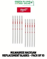Milwaukee Hacksaw Replacement BladesBlade 12″ long 300mm 24TPI 10 Pack