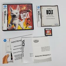 Nintendo DS BOLT Disney kids game complete in case w/ manual