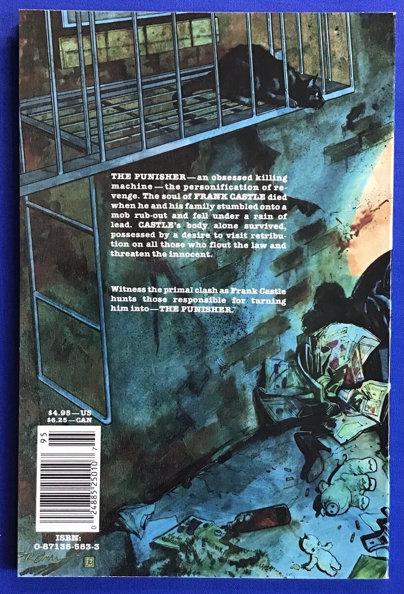 TPB;　NM　Reprints　of　#1　Trade　Classic　(1989)　Punisher;　Punisher　Paperback　eBay