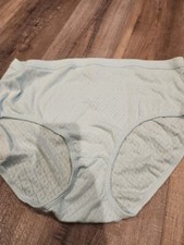 Women's Jockey  Elance Breathe Pointelle Briefs Panty 1542 new aqua sz 10 new