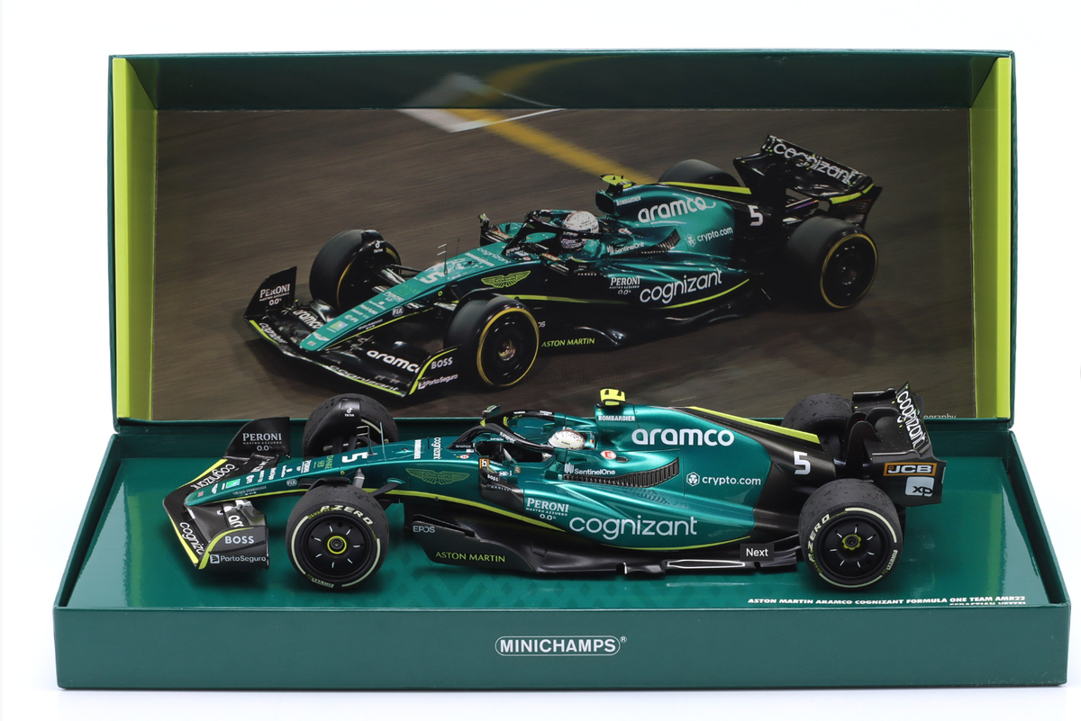 ミニチャンプス F1 1/18 S.ベッテル アブダビGP2022 ミニチャンプス F1 1/18 S.ベッテル アブダビGP2022 - メルカリ