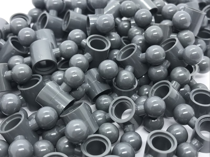 LEGO Technic Steering Arm, 3 Ball Joints 15460 Dark Bluish Grey Pick Qty NEW