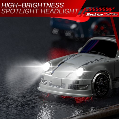 1/64 RC Drift Car Racing Remote Control 4WD Mini Children's Toy with Light - Picture 8 of 26
