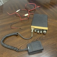 Uniden Vintage CB Radio PC55 With Uniden Mic UNTESTED