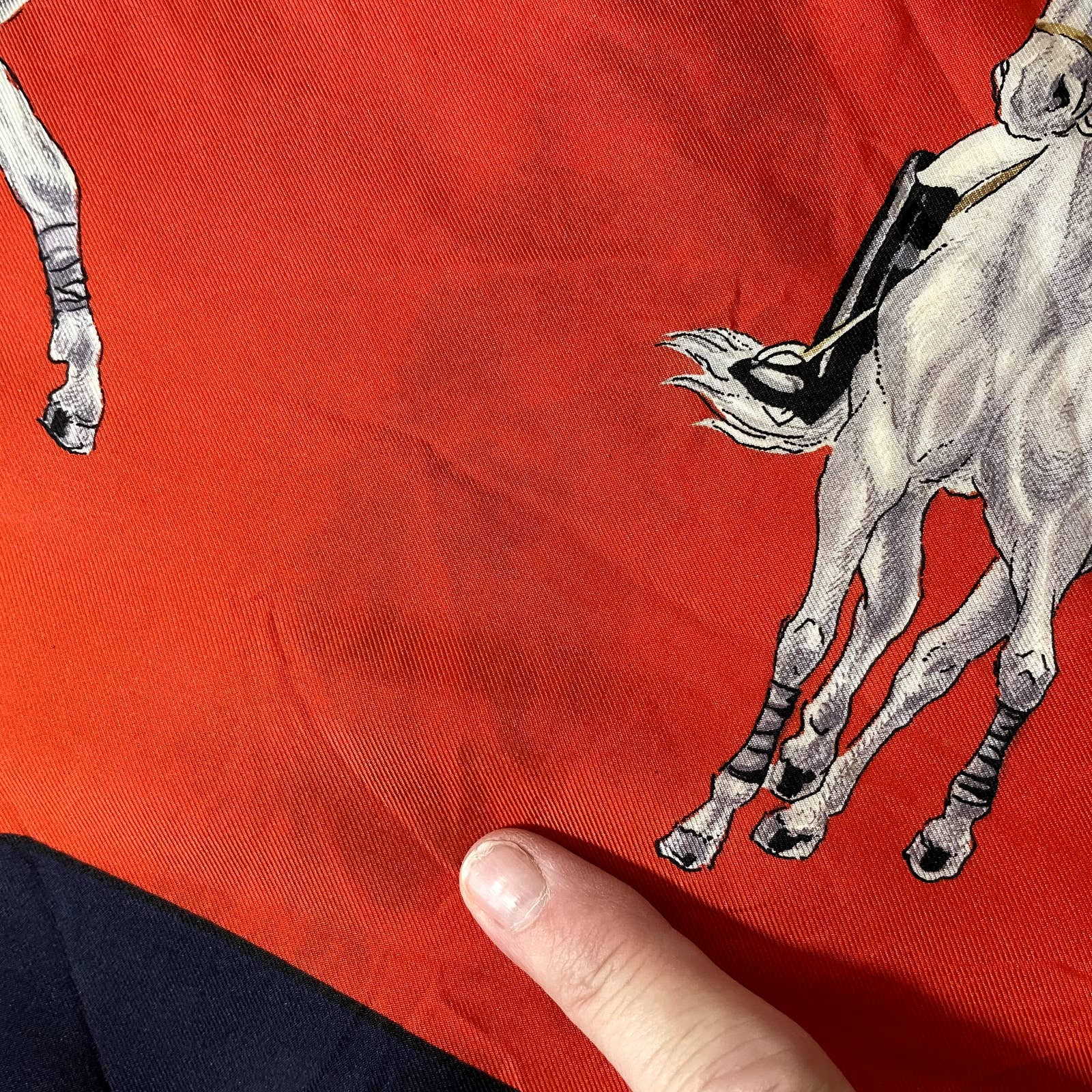 Austrian Equestrian Square Scarf 30"x30" Spanish Ridi… Gem