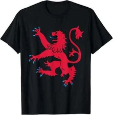 Scottish Red Lion Rampant Scotland Heritage Pride Unisex T-Shirt
