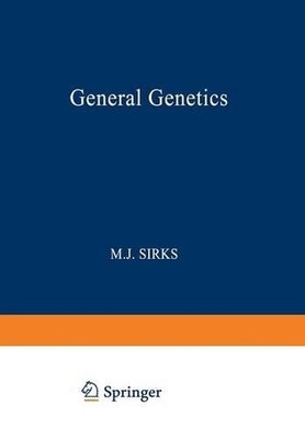 General Genetics by M.J. Sirks (English) Paperback Book
