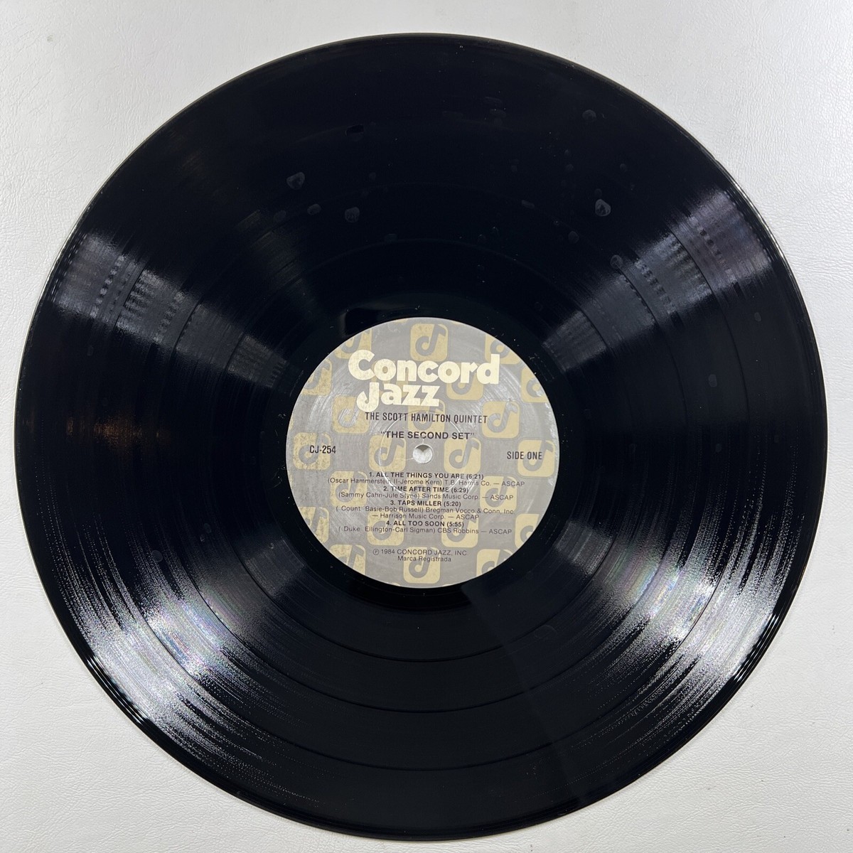 Scott Hamilton Quintet “The Second Set” LP/Concord CJ254 (EX) | eBay