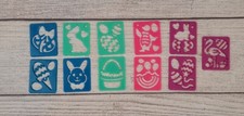Lisa Frank Easter Stencils Lot 11