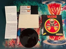 VAXINE IBM PC EXCELLENT CONDITION COMPLETE 100% RETRO GAME U.S. GOLD
