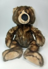 Aurora World Inc Teddy Bear Plush Stuffed Faux Fur Brown Bear
